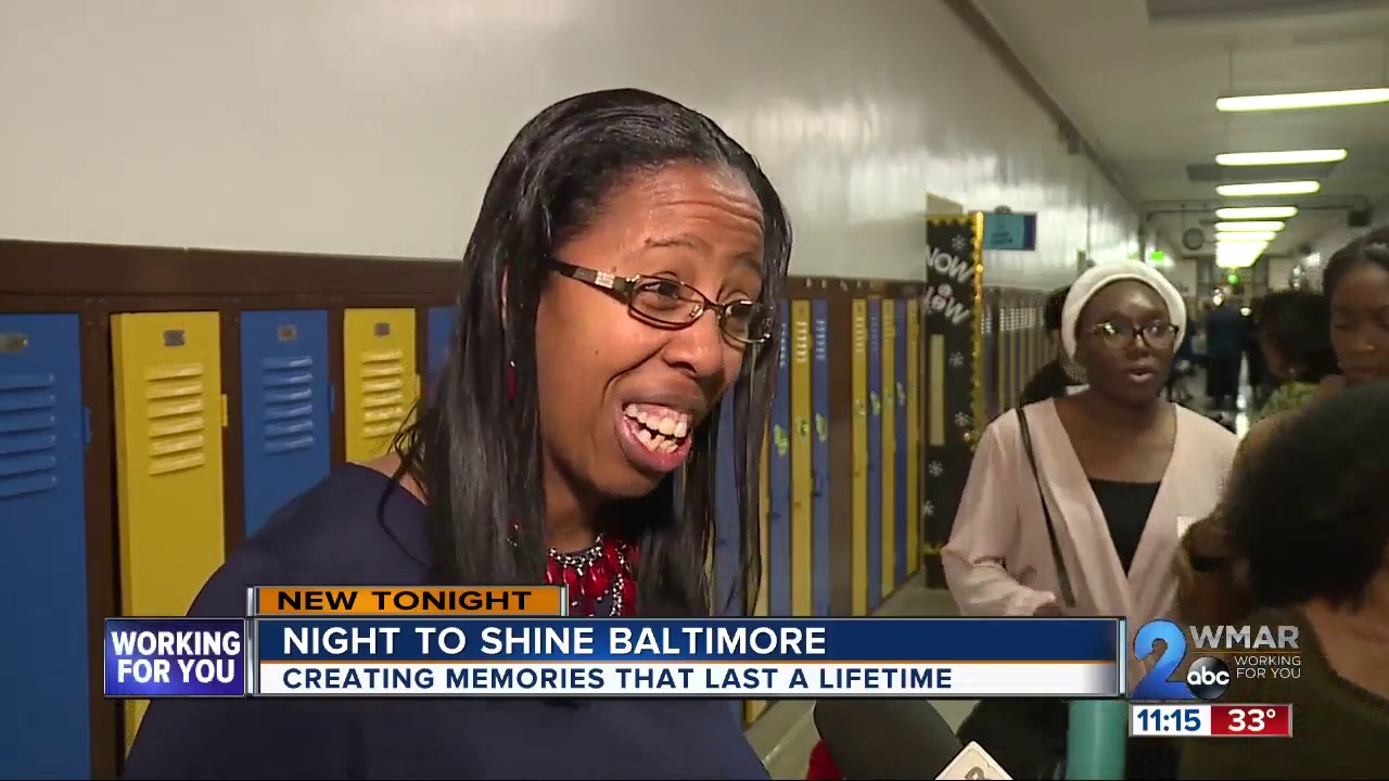Night to Shine prom held for the first time at Baltimore City school