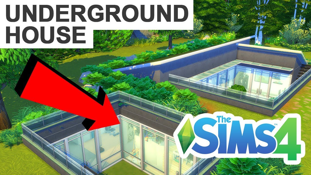 UNDERGROUND HOUSE!  [ The Sims 4 House Building ]