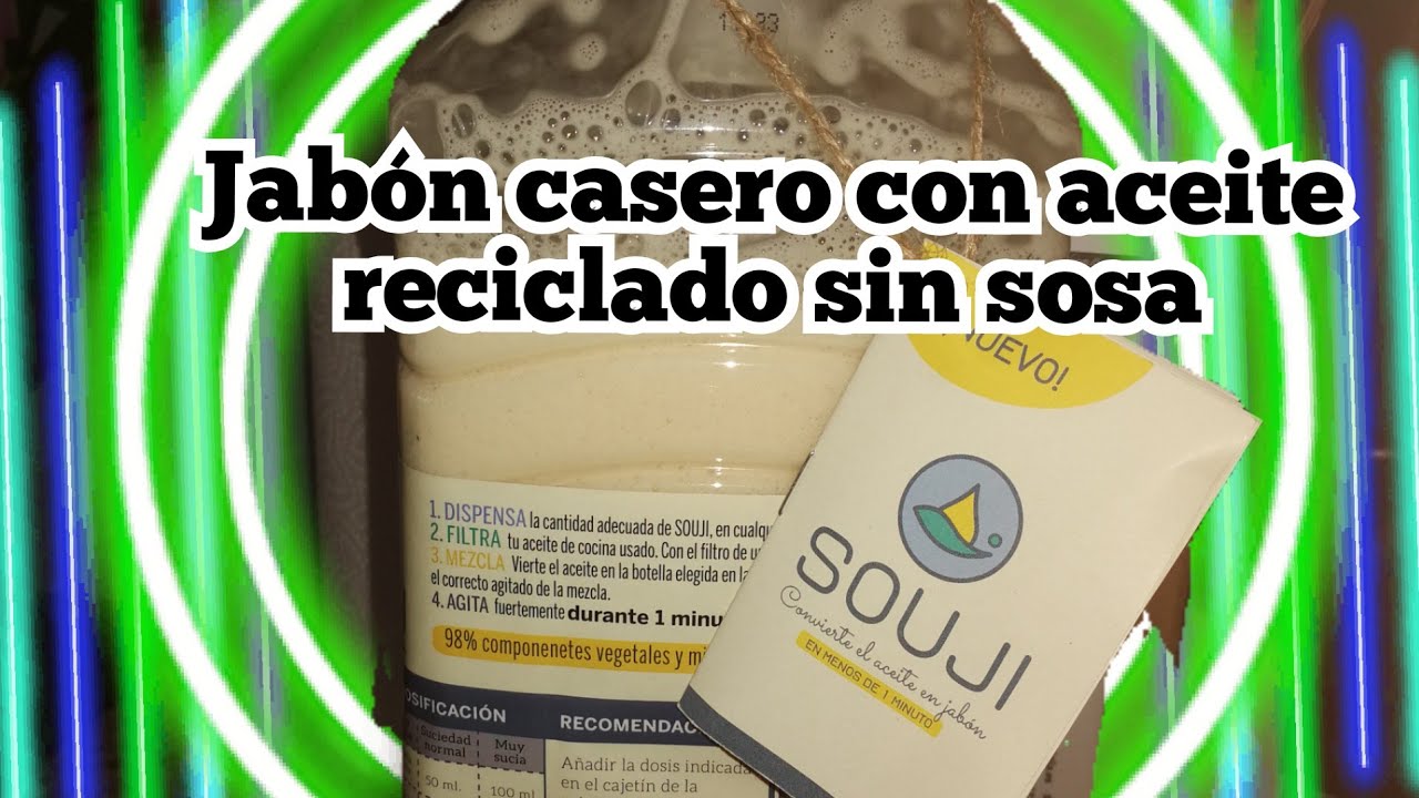 Jabón casero sin sosa cáustica 😱