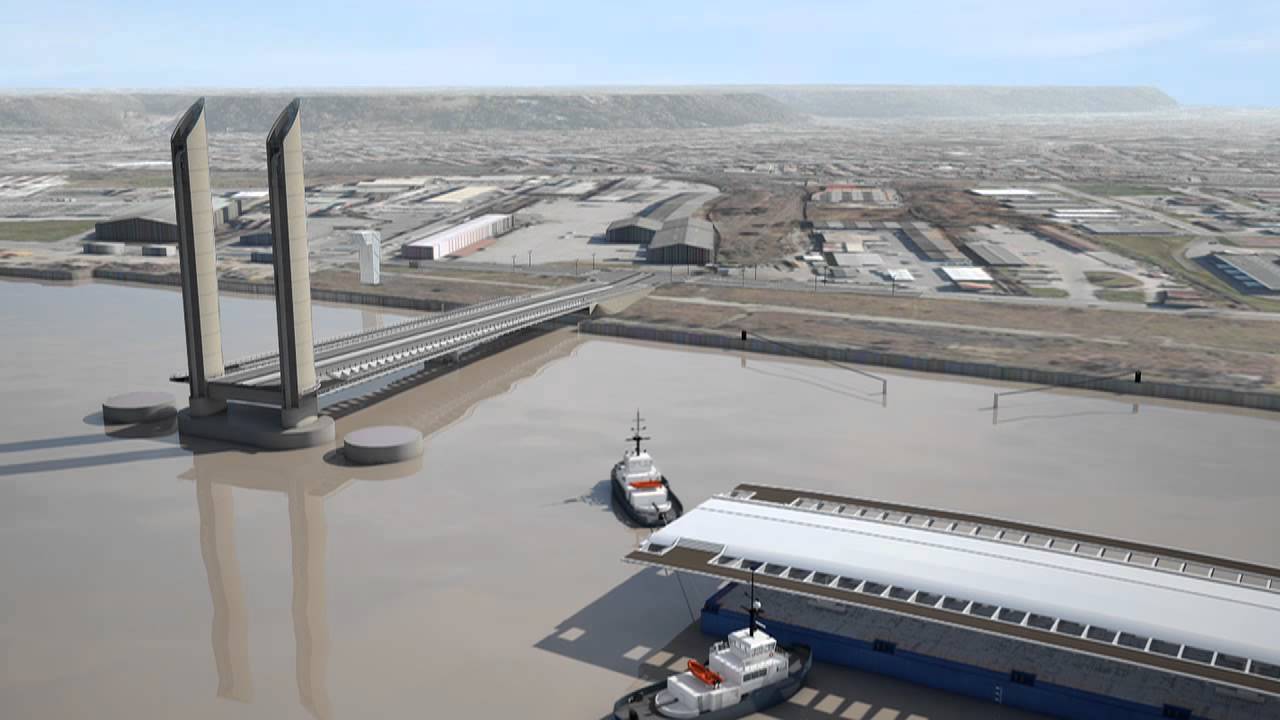 Pont Chaban-Delmas : la travée centrale