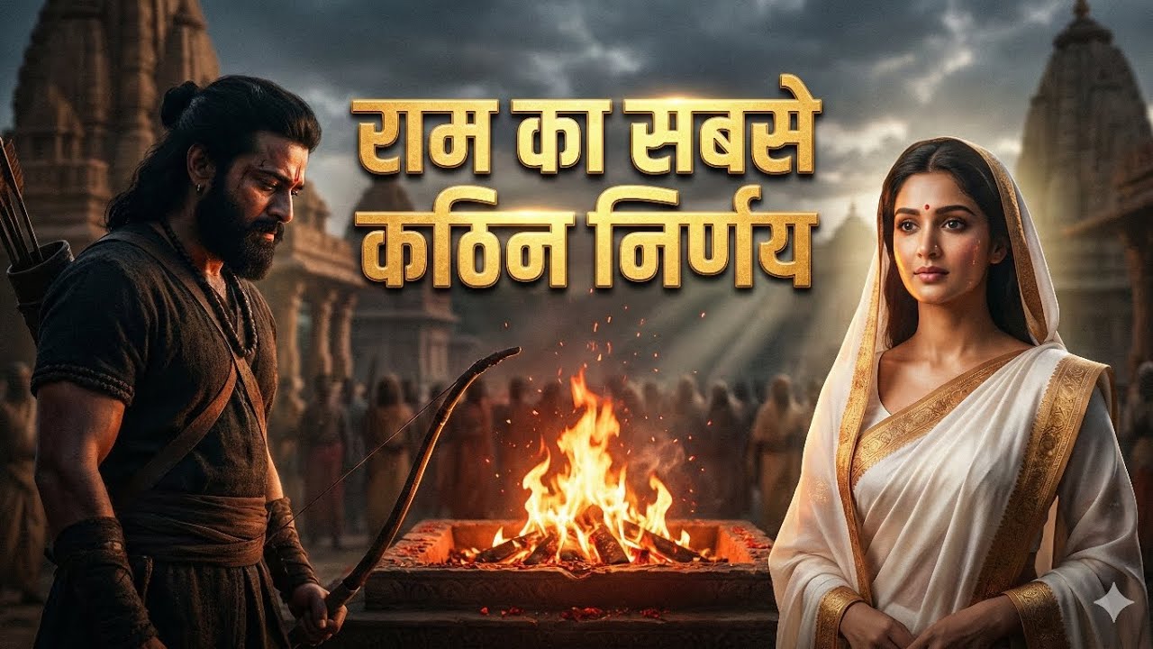 राम का सबसे कठिन निर्णय | सीता की अग्निपरीक्षा का असली सच | रामायण Episode 1