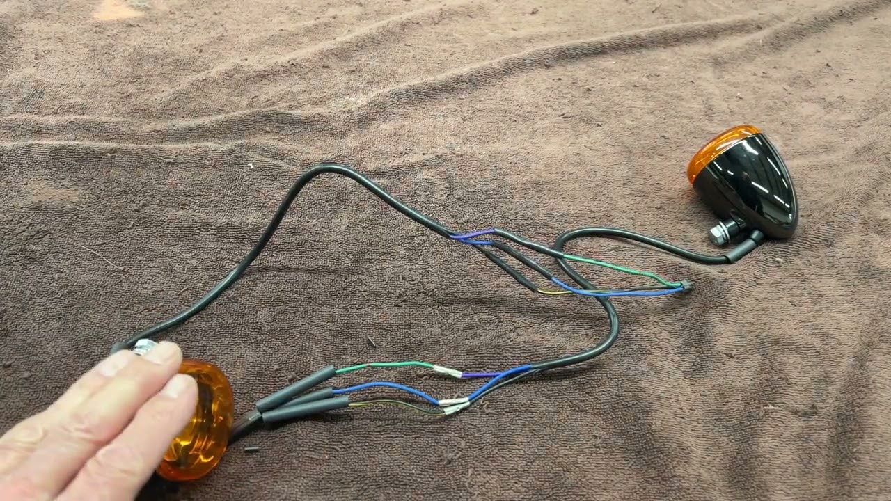 Front Signal Lights Install - Vulcan 900