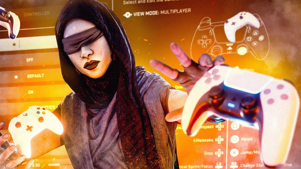 *NEW* BEST WARZONE CONTROLLER SETTINGS FOR MOVEMENT + AIM 😍👑 (PS5/XBOX/PC)