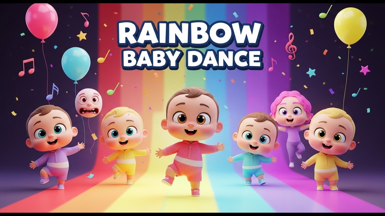 Dudi Dudi Dam Dam Dance 💃 | Funny Baby Dance Cartoon | Kids Dance Songs & Rhymes Video