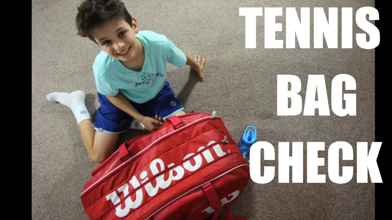#97 Wilson tennis bag check - is this in your bag???