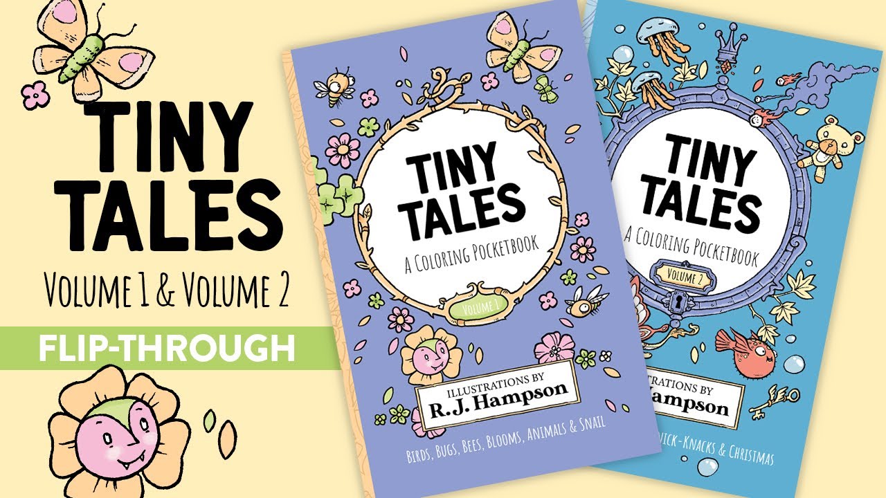Tiny Tales Pocket Books Flip Through