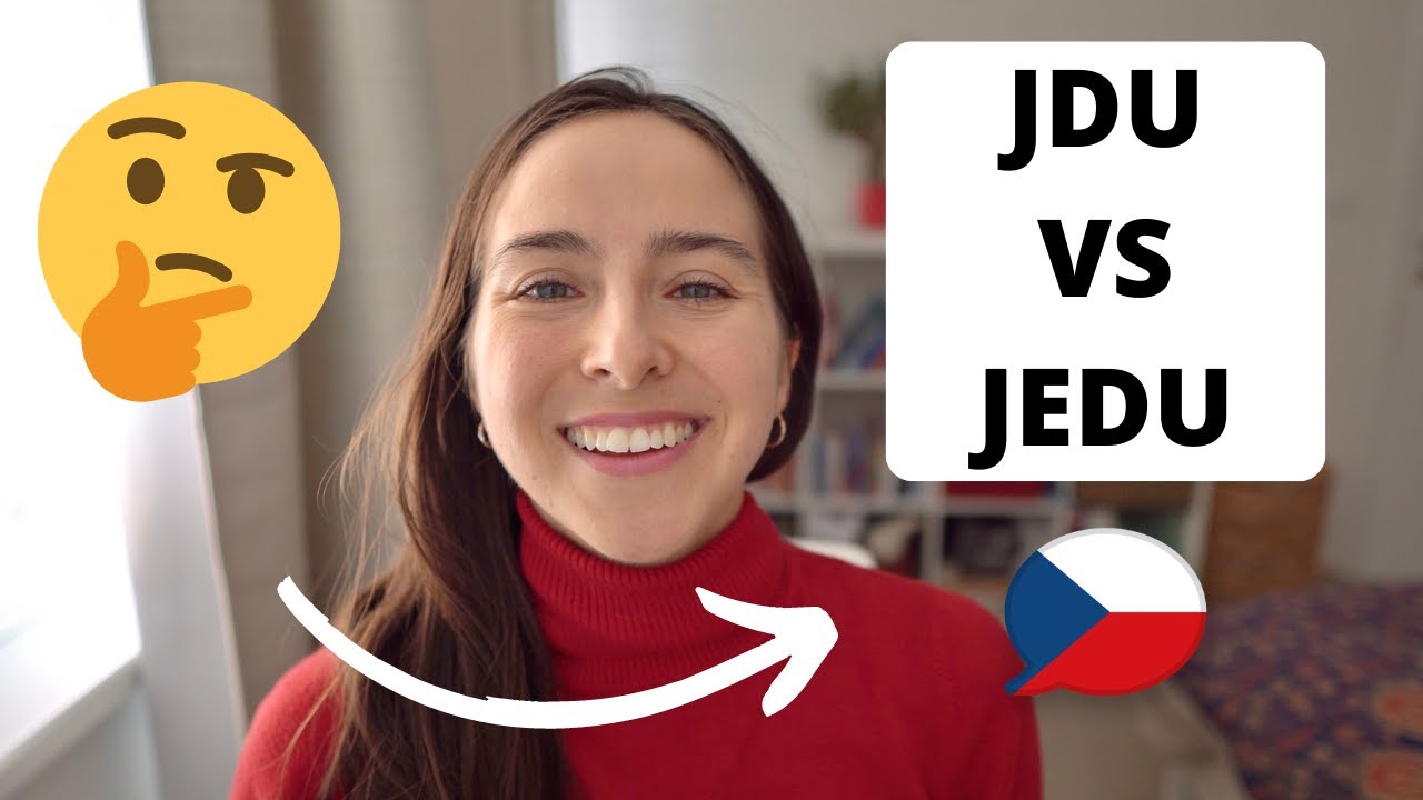 Finally Conquer Czech Verbs J&Iacute;T and JET