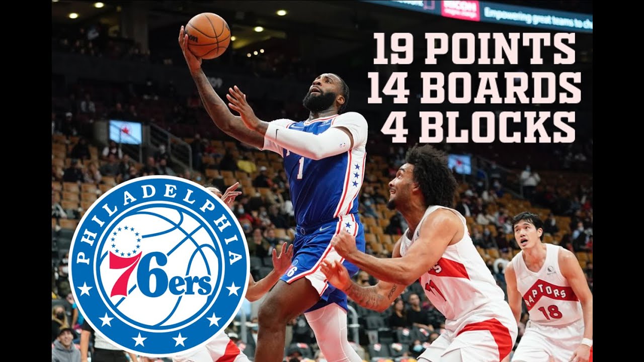 Andre Drummond 19 points, 14 Boards, 4 Blocks I Sixers Preseason Game 1