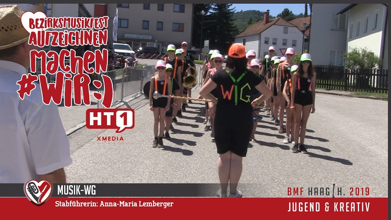 Jugend&Kreativ 2019 - Musi WG | Marschmusik | Blasmusik | Musikkapellen | Bezirksmusikfest