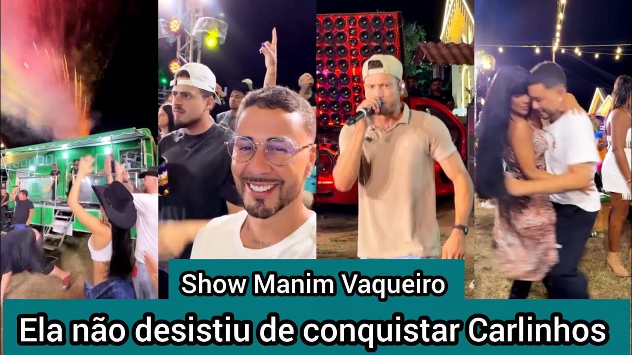 Carlinhos Maia escuta a música da temporada e mulher não desistiu de conquistar ele no rancho 