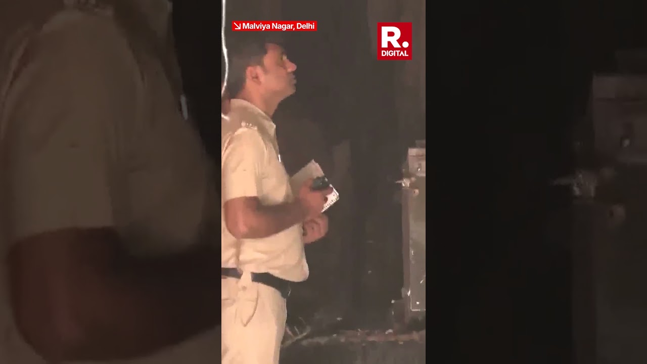 Malviya Nagar Fire: Arrested Cook Keshav Negi Brought Back to Crime Scene