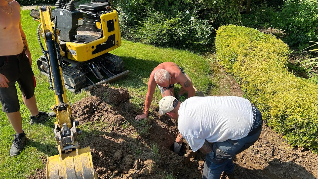 RIPRISTINO FOGNATURA, RECUPERO AREA VERDE E CREAZIONE AIUOLA PER DRENAGGIO ACQUA | 100% ZMS Brescia