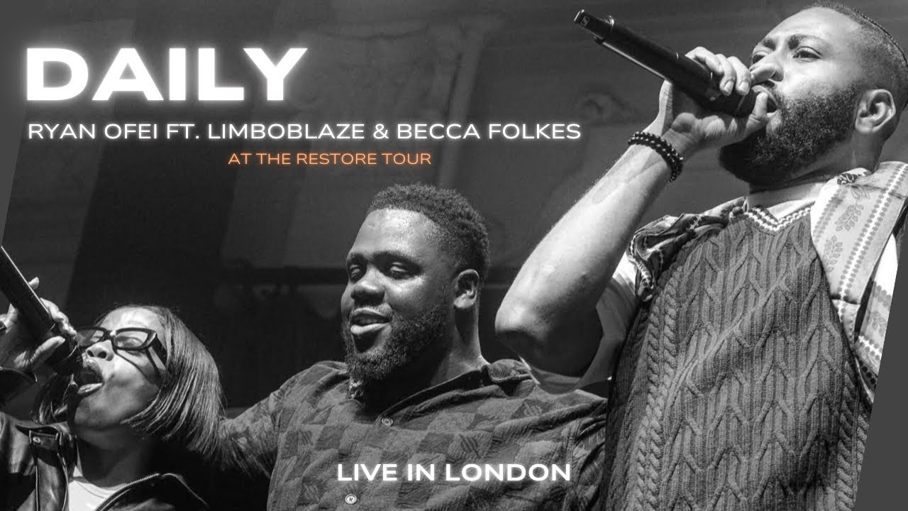 Ryan Ofei ft. Limboblaze & Becca Folkes - Daily at the Restore Tour Live in London