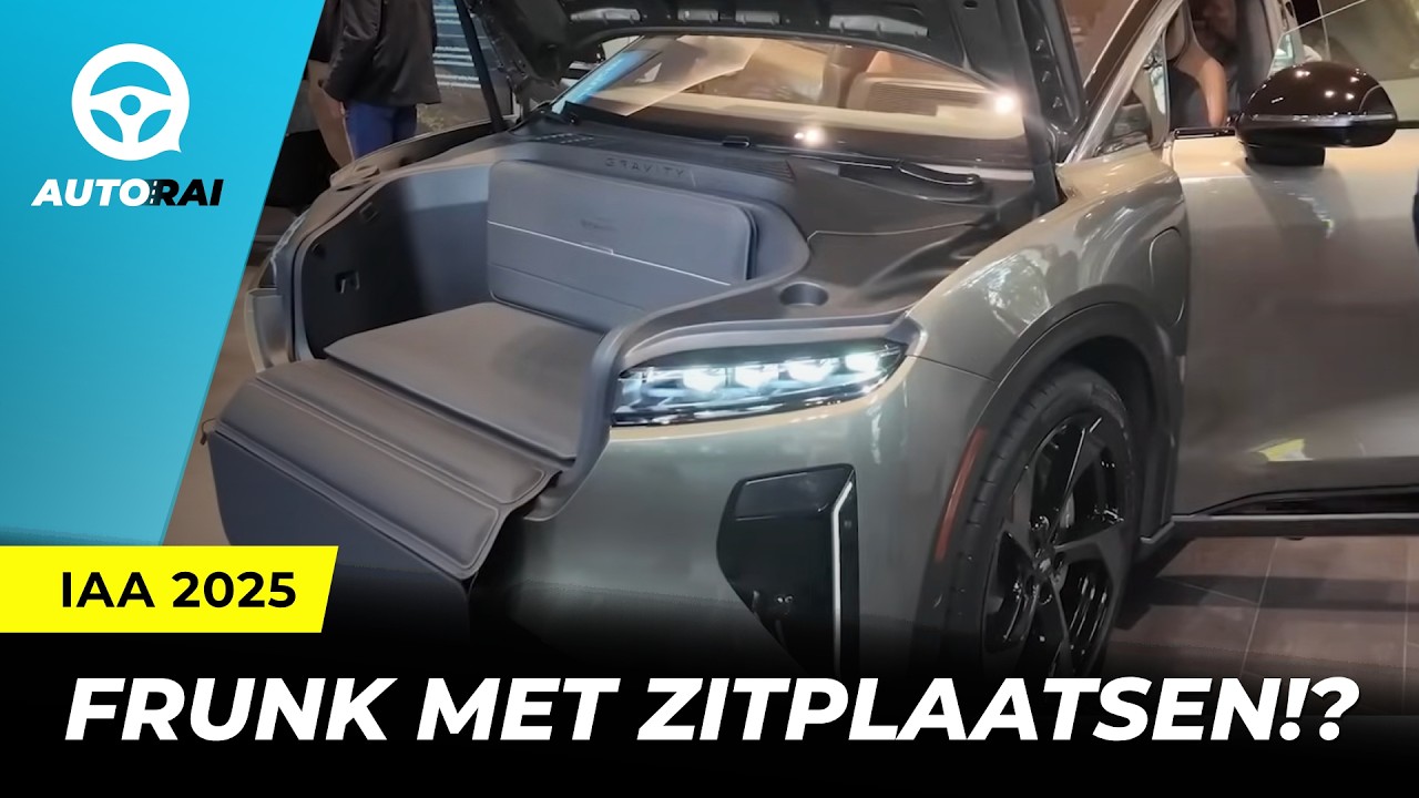 Zo heb je de IAA 2025 nog niet gezien! | FRUNK MET ZITPLAATSEN!? - AutoRAI TV