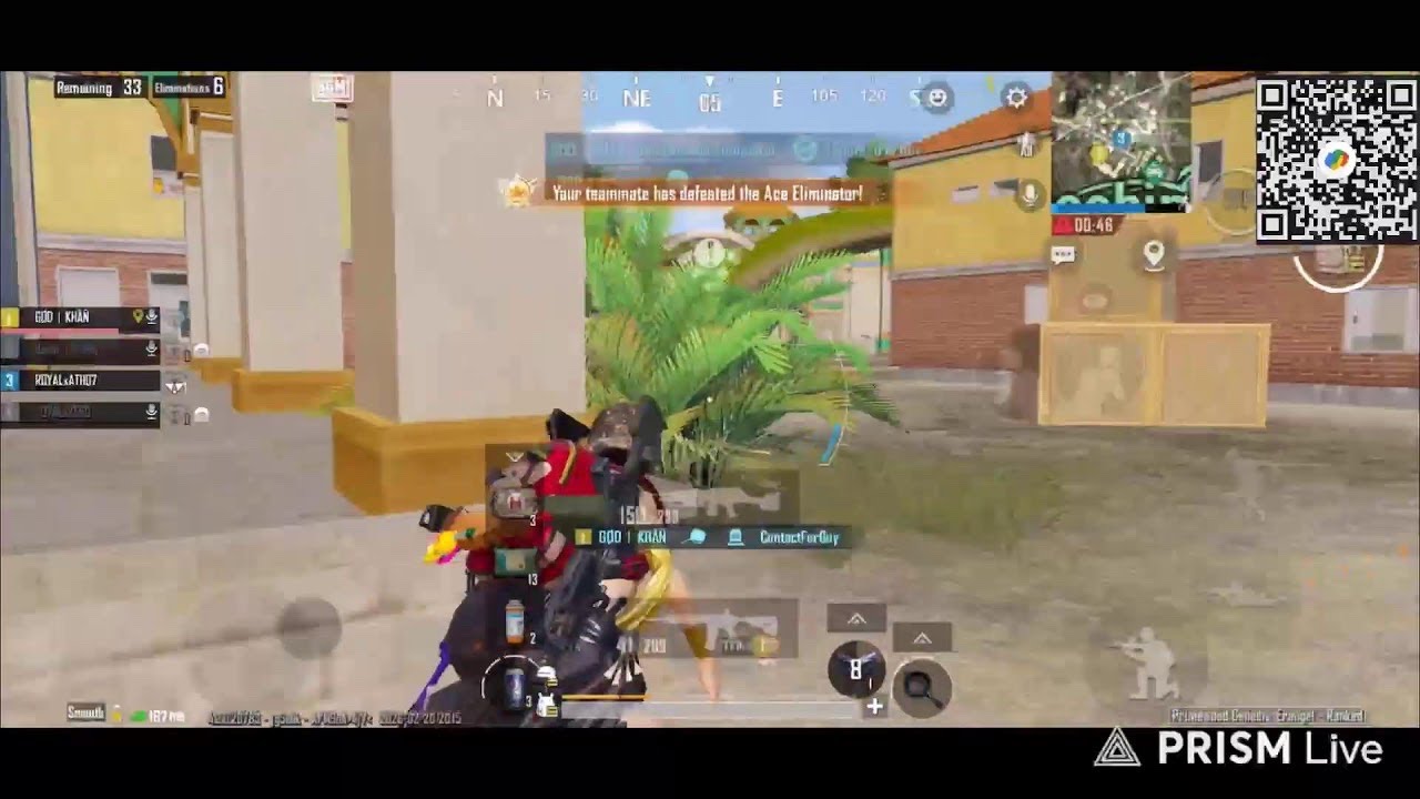 ONLY RUSH GAMPLAY 🤫 QUICK REFLEX STREEMER SQUD WIPE GAMPLAY 👍 athgamingyt is live 👍