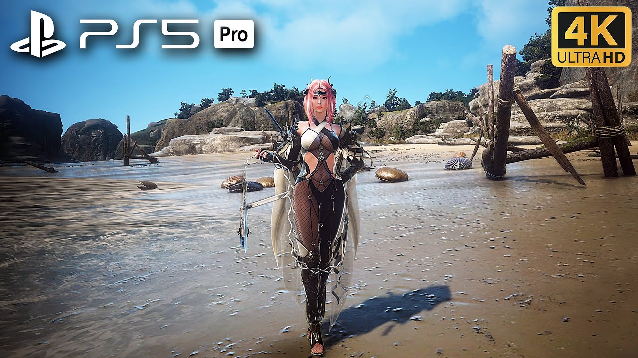 Black Desert Online - Next Gen (PS5 PRO) Gameplay 4K