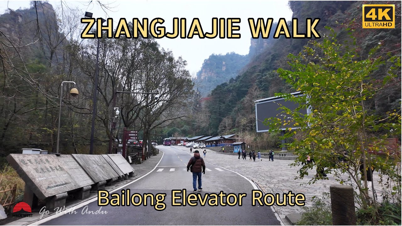 Walking in Wulingyuan | Zhangjiajie National Forest Park 🇨🇳 (Bailong Elevator Route) – Part 2