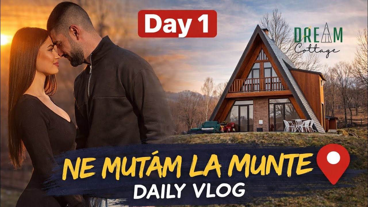 Ne mutăm la munte - Daily Vlog | Day 1 
