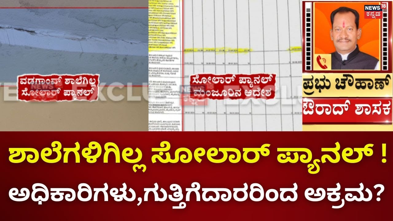 KKRDB School Development Scam Exposed In Bidar | ಸರ್ಕಾರಿ ಶಾಲೆಗಳ ಅಭಿವೃದ್ಧಿ ನೆಪ ಕೋಟಿ ಕೋಟಿ ಲೂಟಿ?