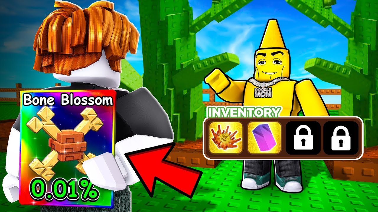 Flex Battle Trolling as a NOOB With 0.01% Fruits in Grow a Garden!