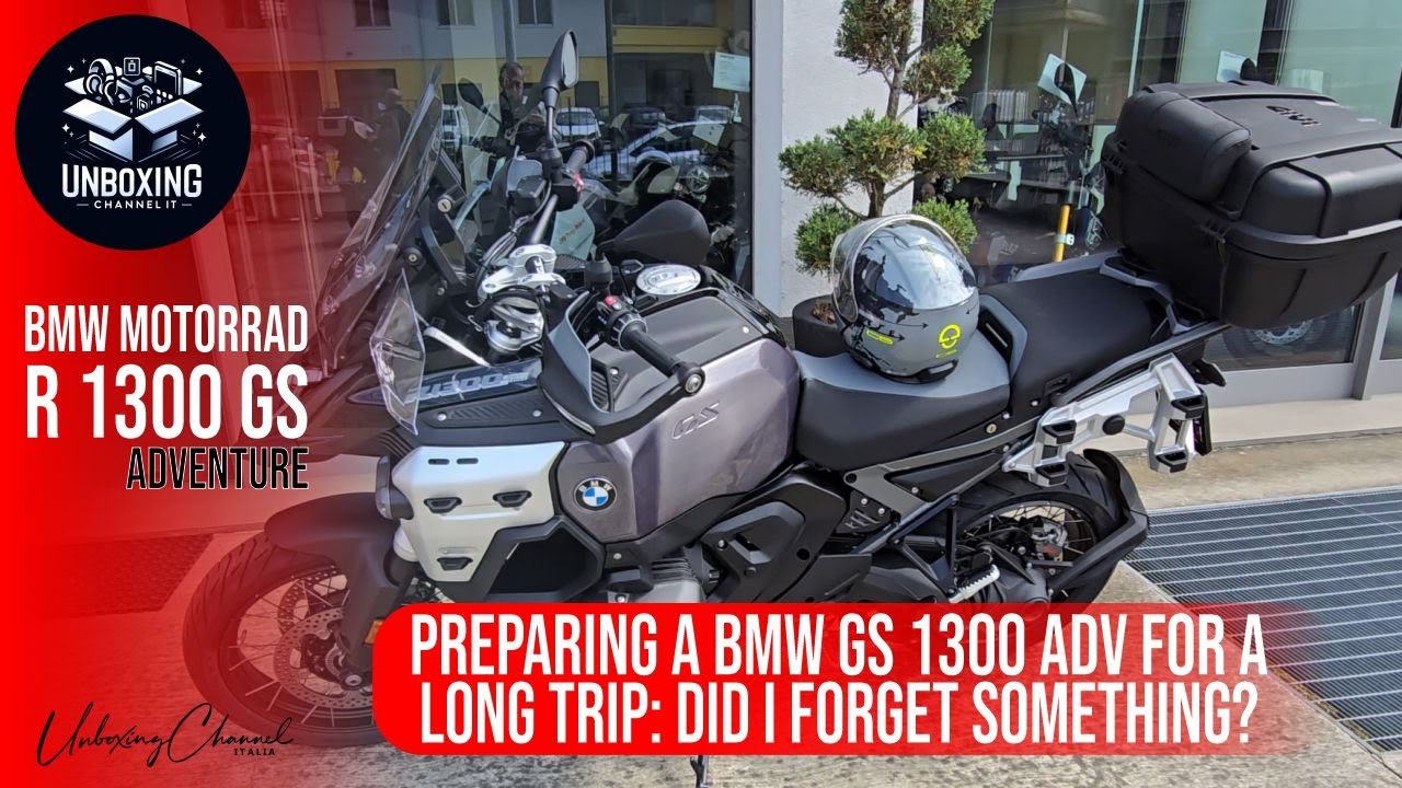 Preparare una BMW GS 1300 ADV per un lungo viaggio: ho dimenticato qualcosa?