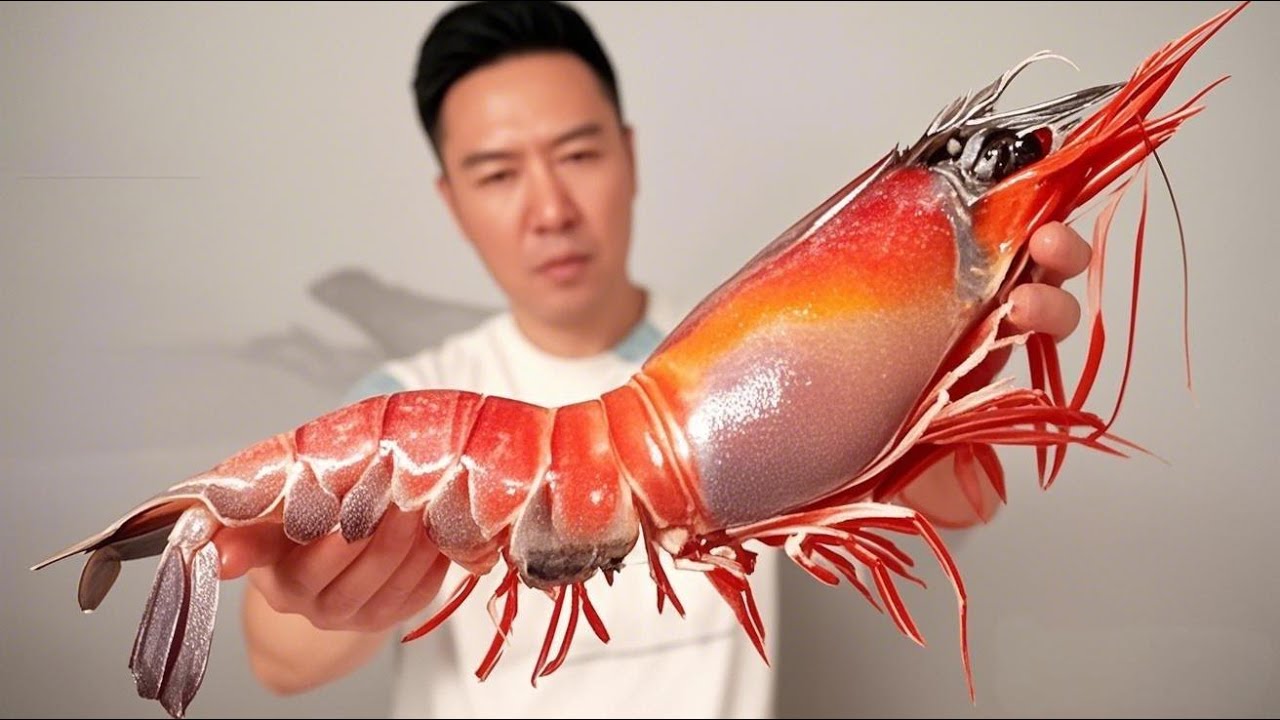 极其罕见的深海怪虾！它究竟有多恐怖一只就要888元？最后会翻车吗？【小文哥吃吃吃】