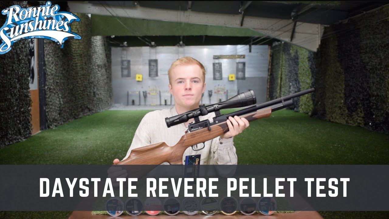 Daystate Revere PCP Air Rifle Pellet Test | Ronnie Sunshines