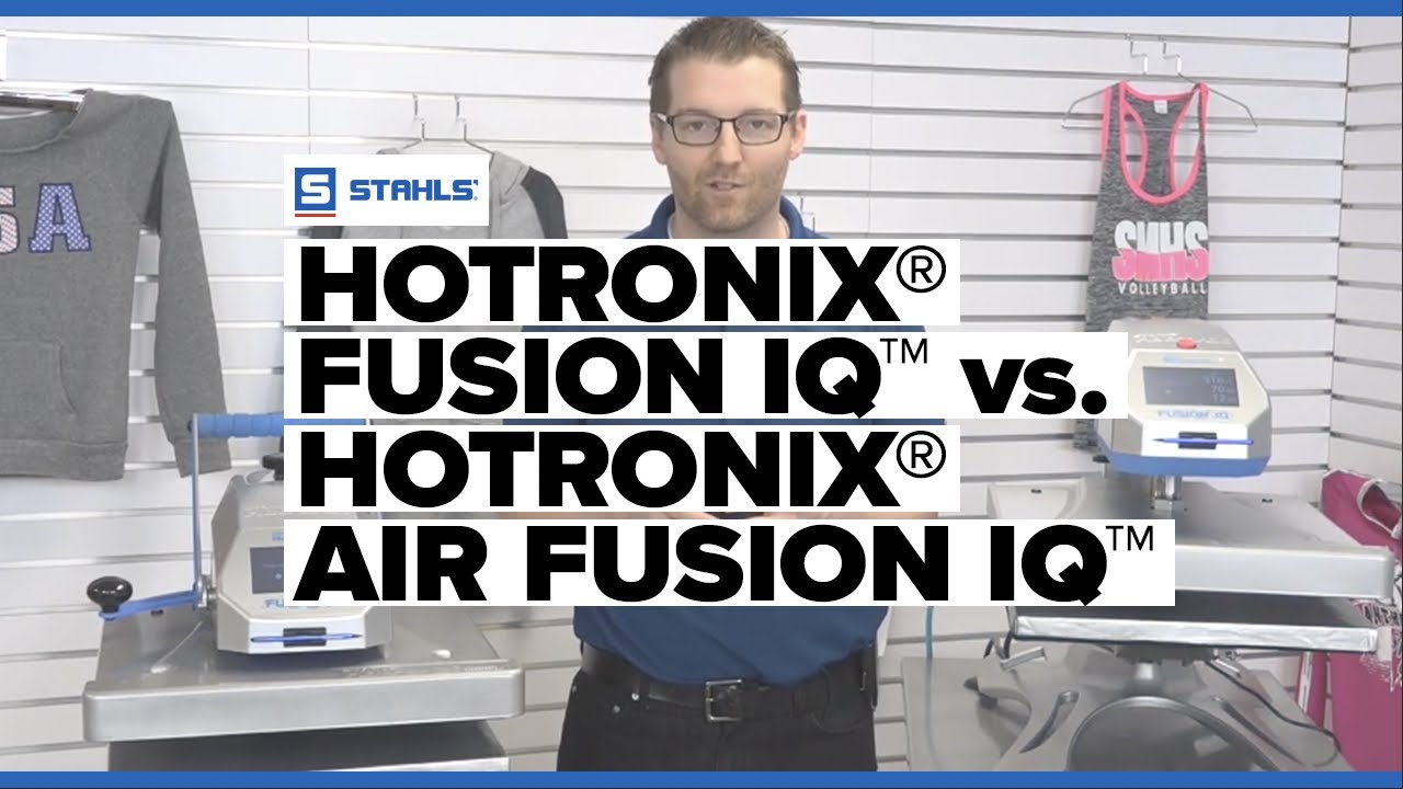 Heat Press Review: Hotronix® Fusion IQ™ vs. Hotronix® Air Fusion IQ™