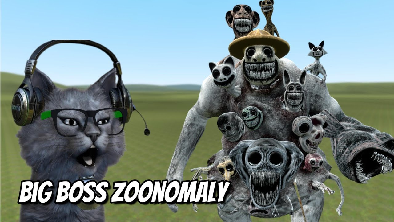 JADI BIG BOSS, MONSTER PALING KUAT DI ZOONOMALY - Garry's Mod Indonesia