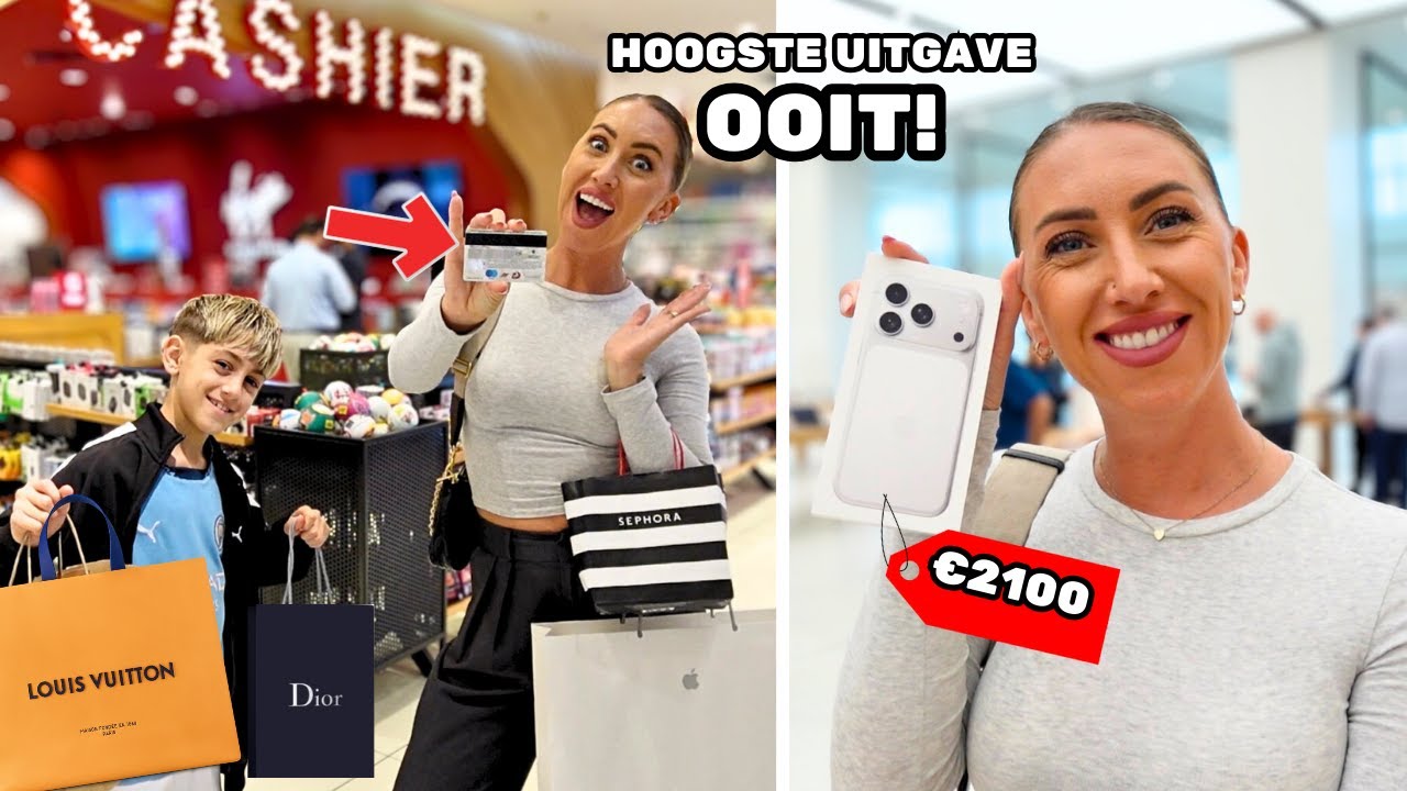 IK GAF 1 UUR LANG MIJN PINPAS WEG AAN ESRA.. 💳 *SLECHT IDEE* | #1060