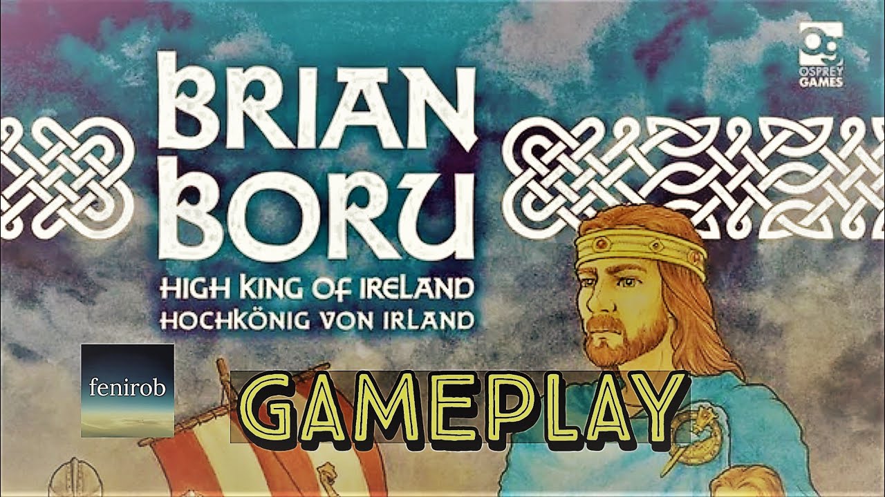 Brian Boru: High King Of Ireland Board Game | Gameplay (Last Round & Scoring)