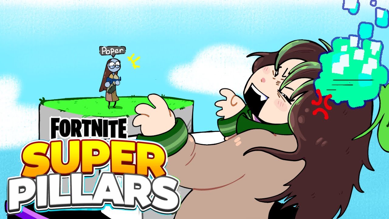 Losing my marbles in Fortnite Super Pillars, Feat. Pop