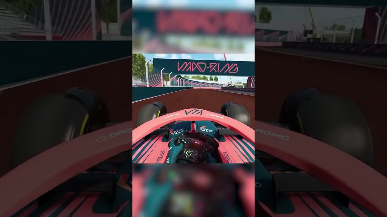 Take a drive through F1&rsquo;s newest track in Madrid 🎮 (via @madring_oficial/IG)