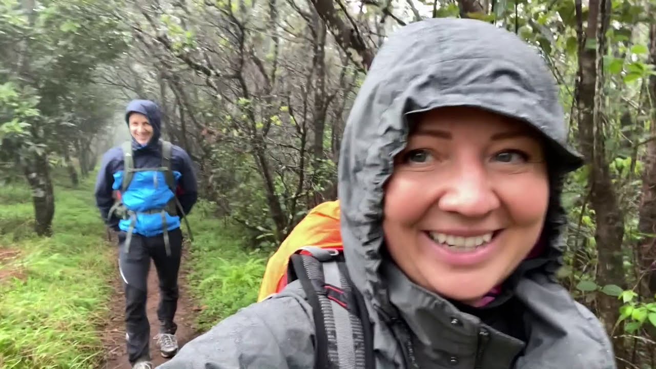 Hike Pico de Osorio, Kur&scaron; nokrita ar dibenu uz zemes?