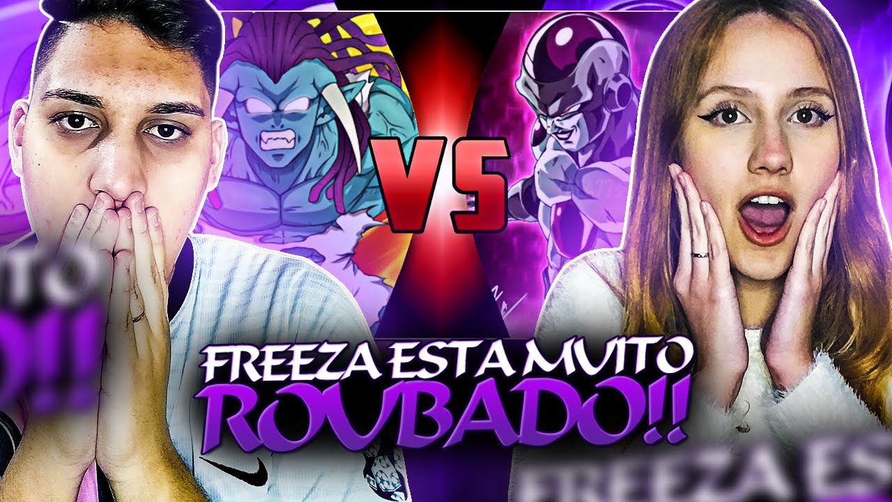 (QUE APELÃO!!) REACT - GAS VS FREEZA | QUE BRUTAL | DBS Cap. 87