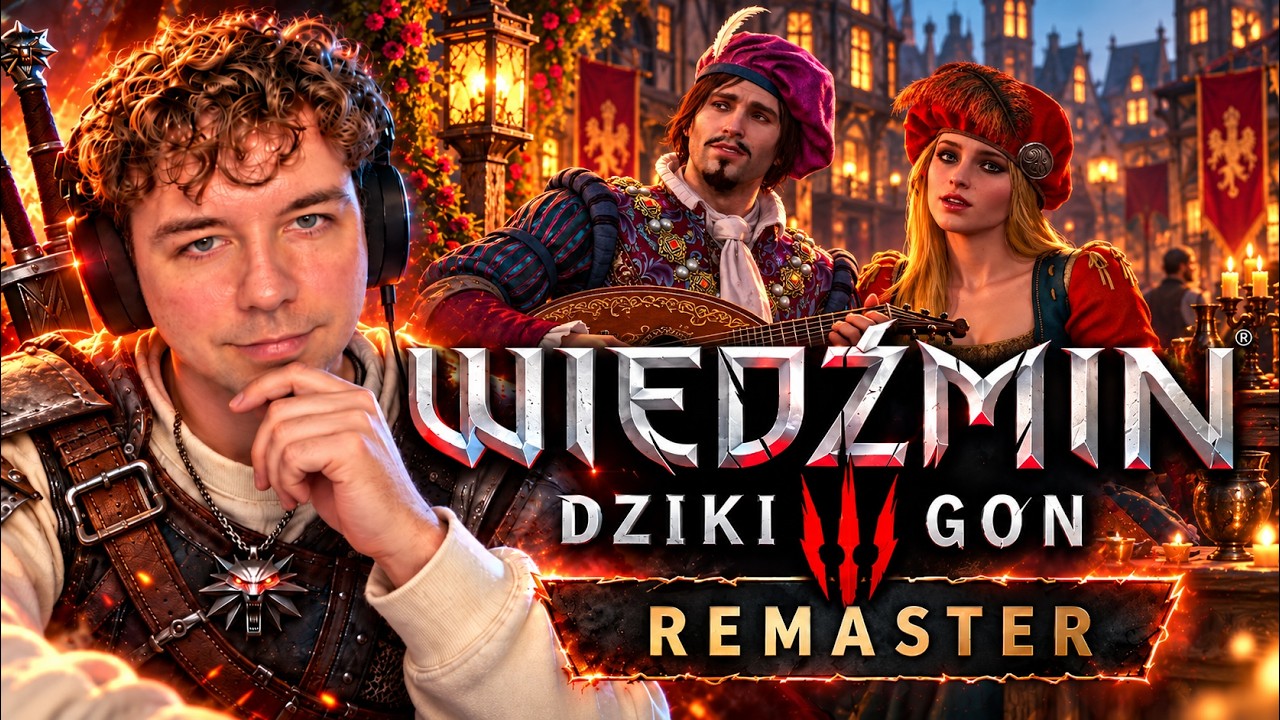 Dobry wiecz&oacute;r widzu 😎 WIEDŹMIN 3 REMASTER 🐺 #11