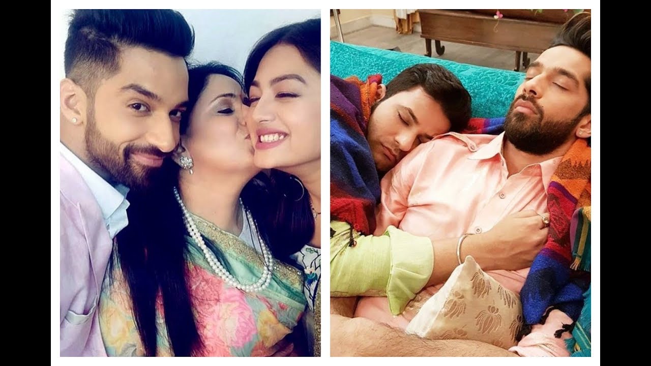 Offscreen Mehak Shaurya masti on Zindagi ki mehak set 26 March
