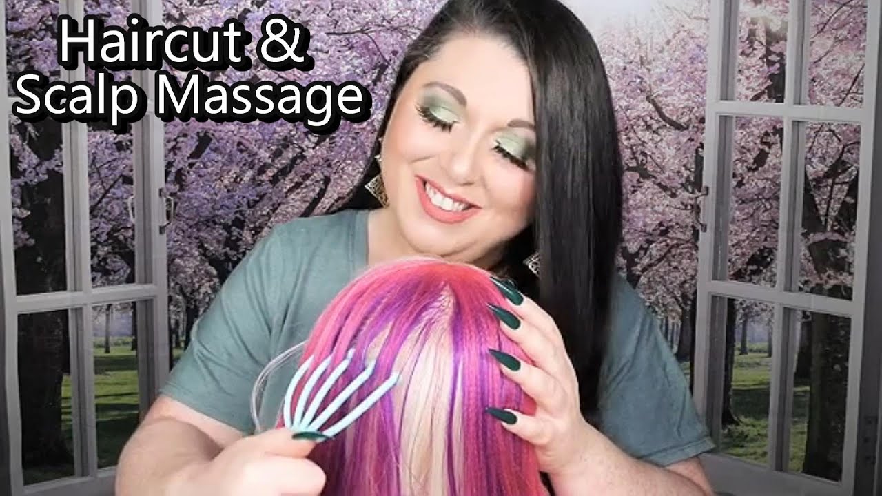 ASMR Hair Salon Roleplay (Haircut, Scalp Massage, Scalp Scratching, Scalp Check and Treatment)
