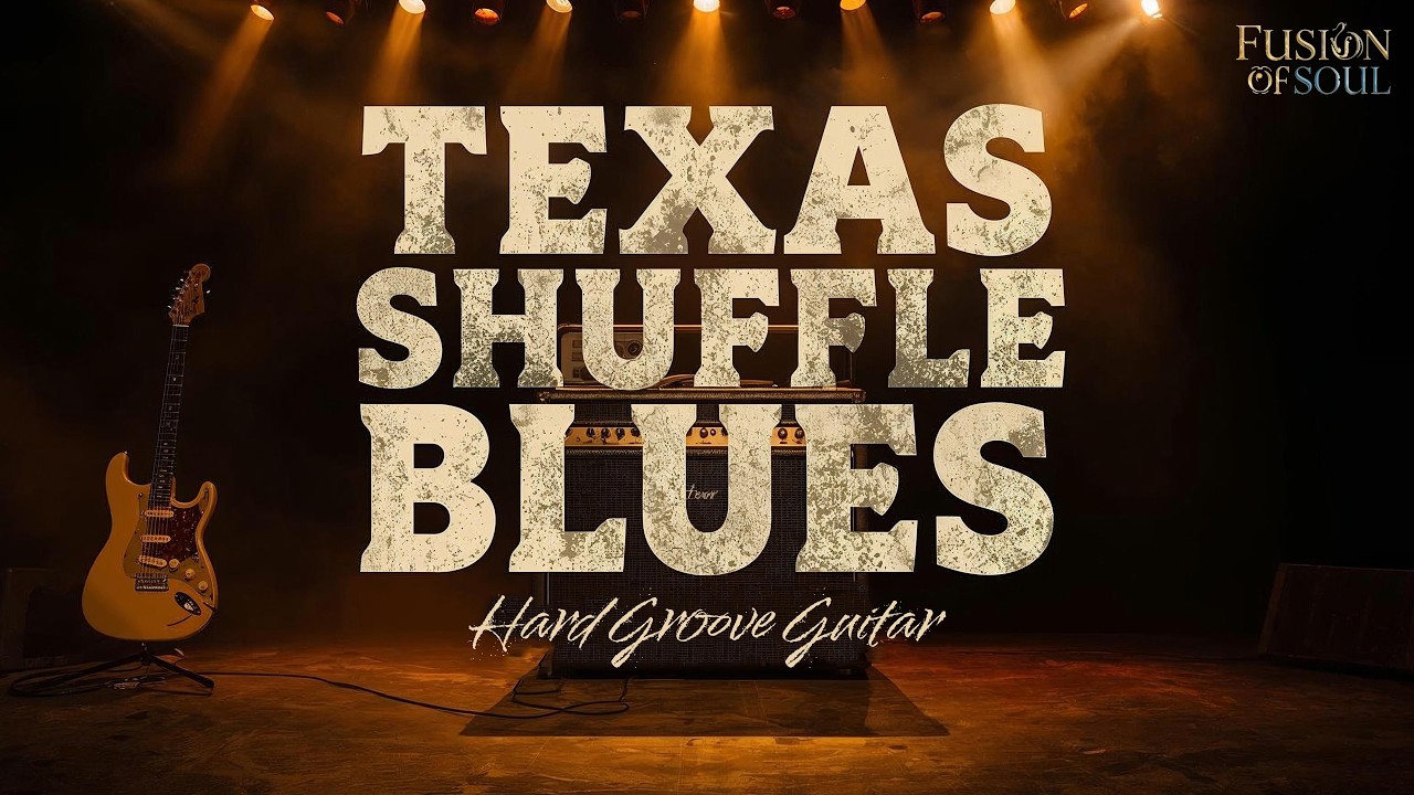 Texas Shuffle Blues Guitar – Hard Groove Live Style (Long Play)