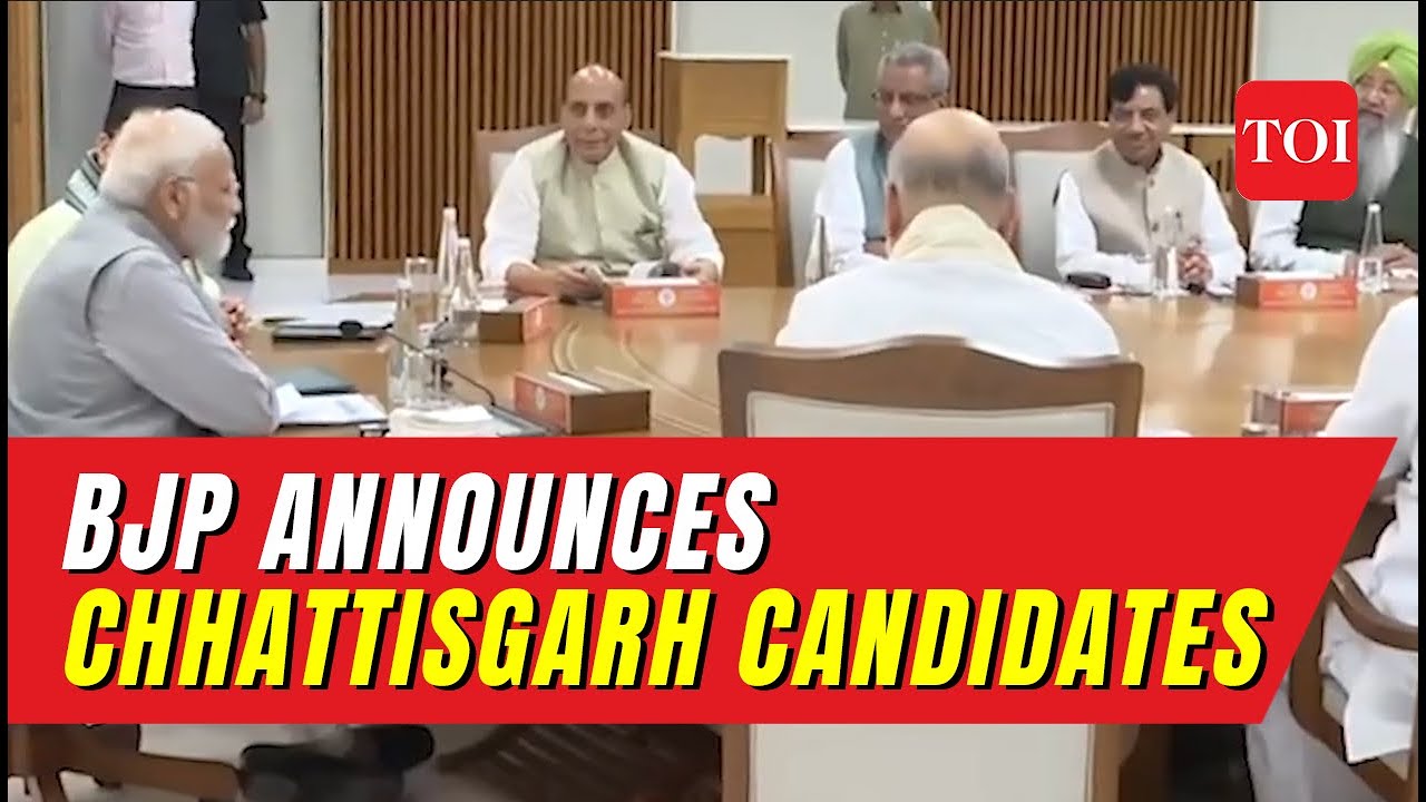 Chhattisgarh polls: BJP releases first list of candidates for Assembly seats