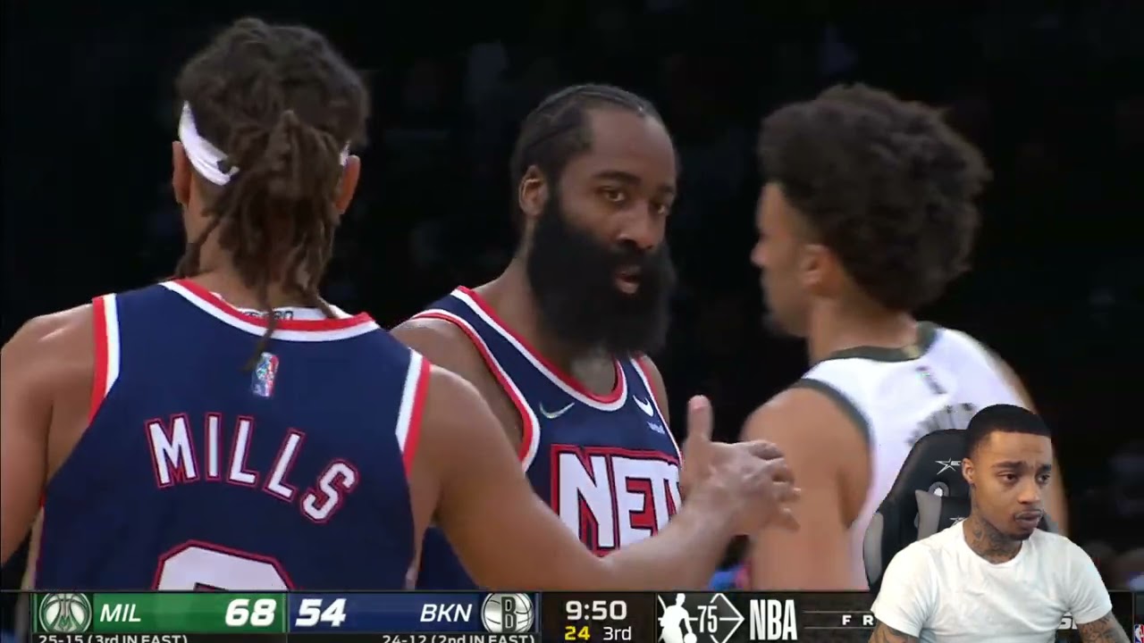FlightReacts BUCKS at NETS | FULL GAME HIGHLIGHTS | January 7, 2022!