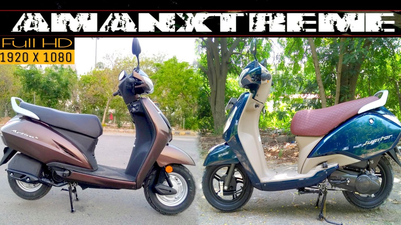 Tvs Jupiter Grande vs Honda Activa 5G Comparison in Hindi