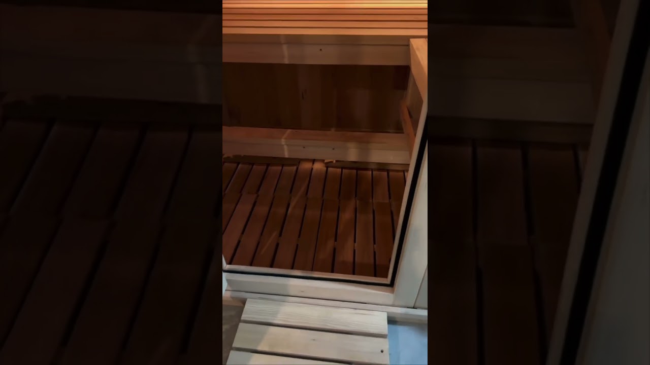 Almost Heaven Madison Indoor Sauna DIY Installation