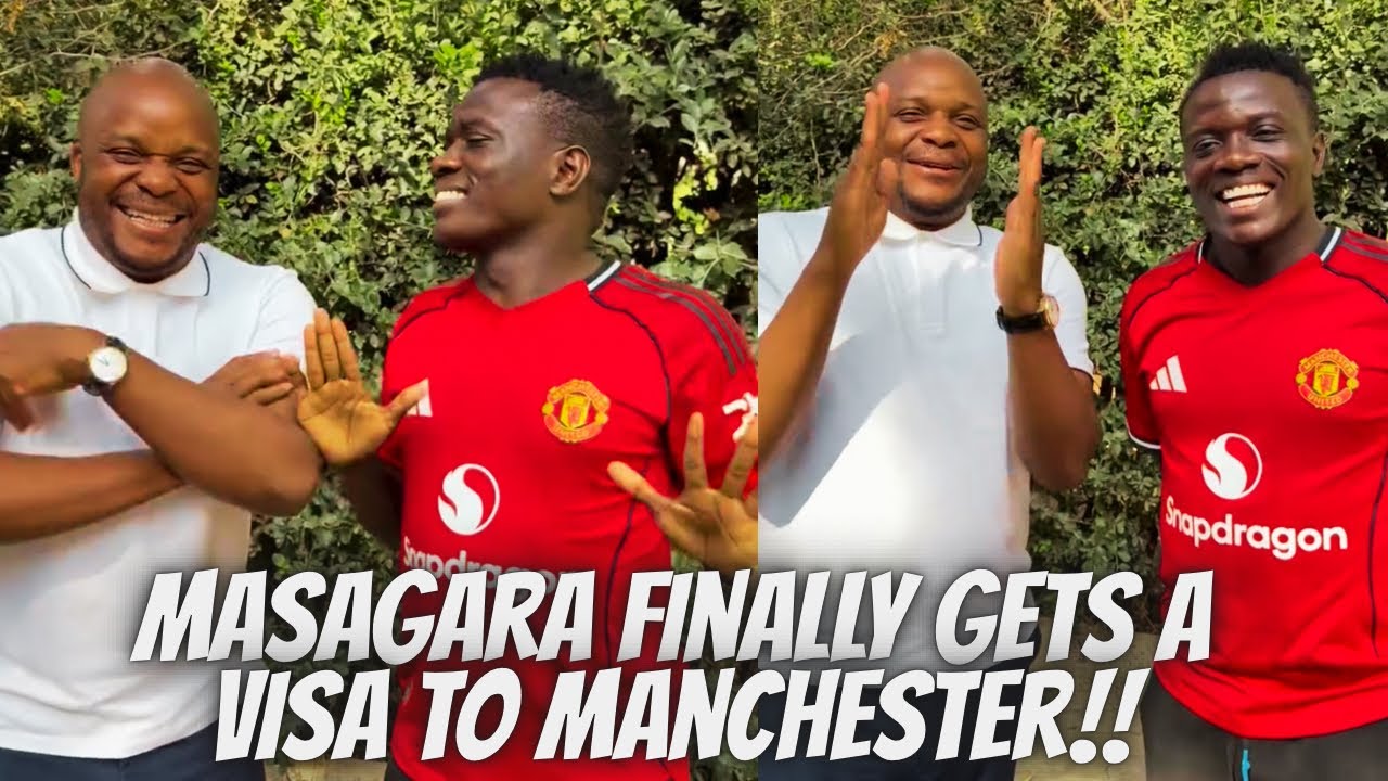 Jalango Finally Delivers  Manchester “VISA” to Kevin Masagara | Sponsored By President Ruto 