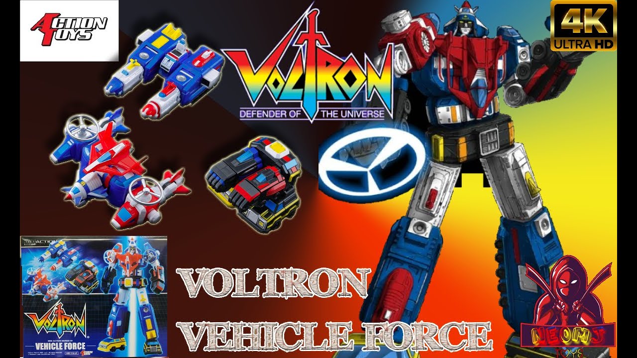 Voltron Vehicle Force | Mini Action Series 09 [Игрушки для экшена] — РАСПАКОВКА И ОБЗОР: (НА АНГЛ...