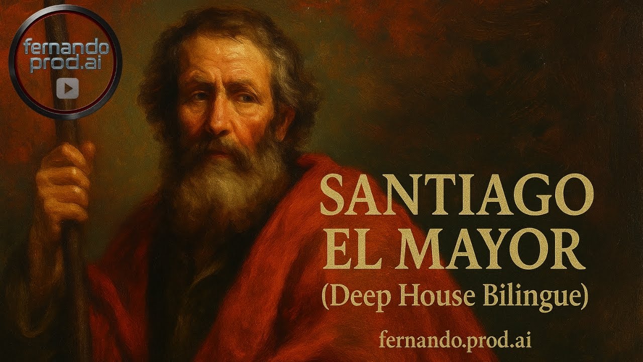 🎬4K 👉 SANTIAGO EL MAYOR (Deep House Bilingue)... fernando.prod.ai