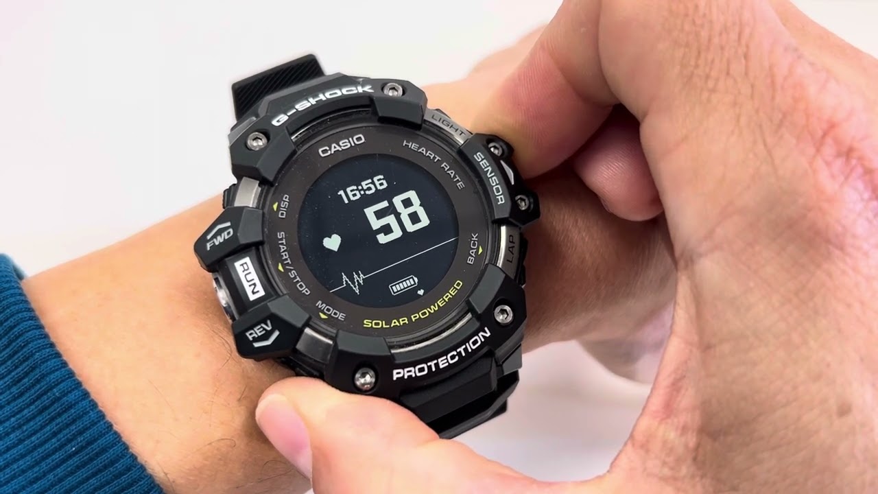 Casio G-Shock GBD-H1000 Vorstellung und Einführung in grundlegende Funktionen.