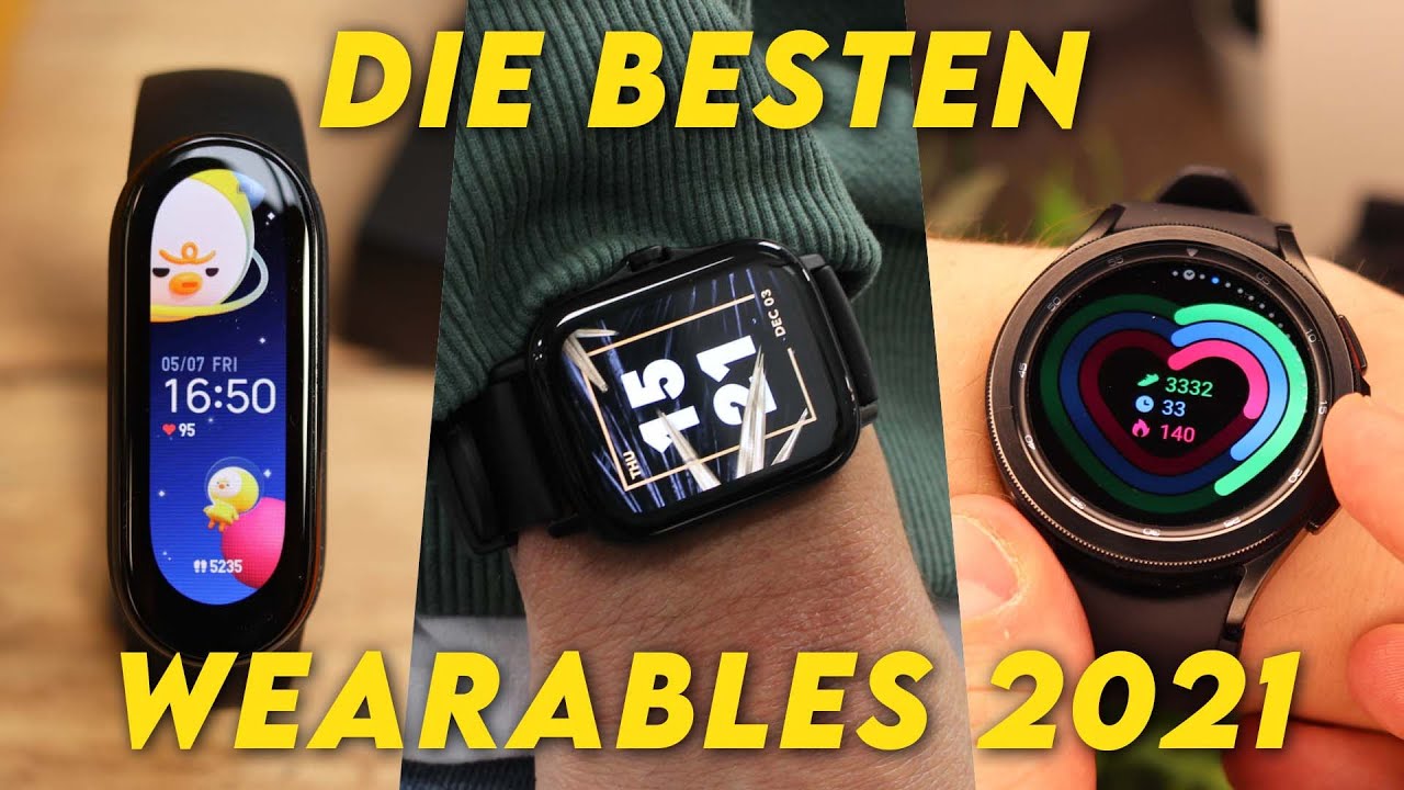 Die besten Smartwatches & Fitness Tracker 2021: Diese Wearables überzeugen im Test!