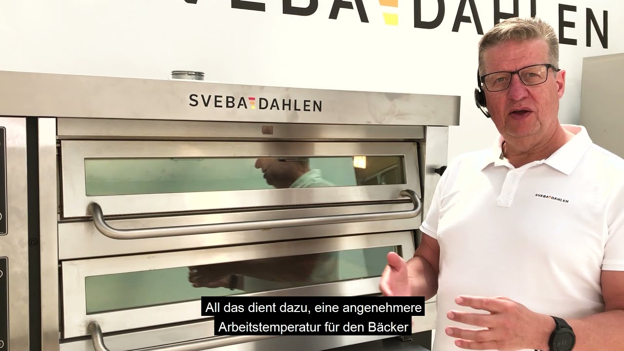 Pizza Ofen Sveba Dahlen, P-Series, Präsentation Deutsch
