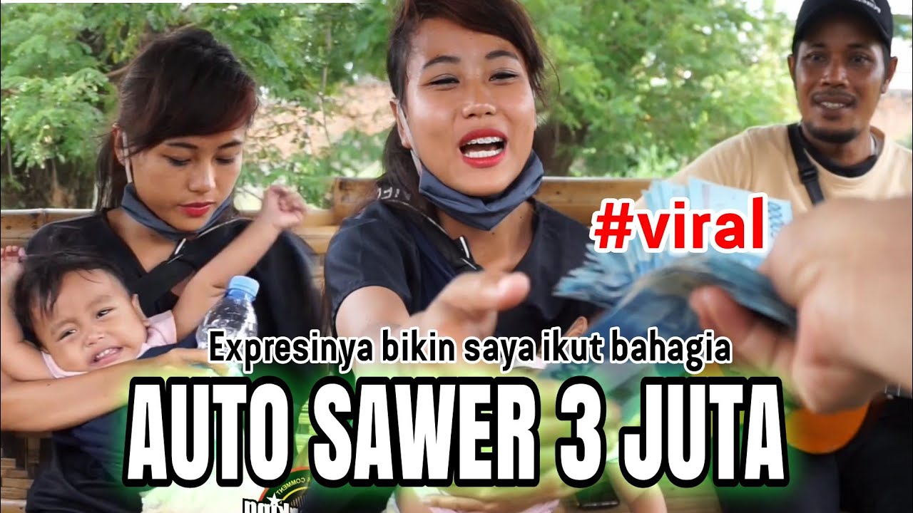 Auto gila gilaan sawer 3 juta Wulan pengamen suara emas dan surat..!!! dengan lagu risau